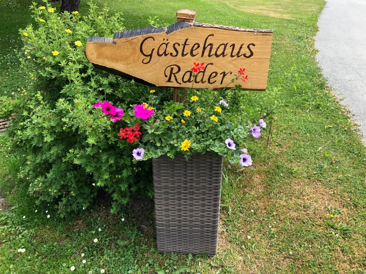 Gaestehaus Rader 魏斯布里阿赫 外观 照片